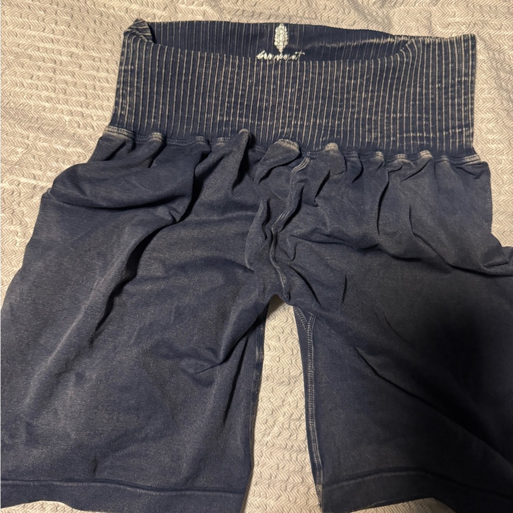 Navy Blue Free People Movement Shorts NWOT